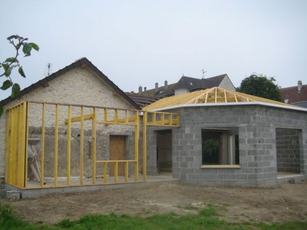Extension de maison en Isère 